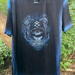 Vintage 2017 Harley Davidson Battlefield Gettysburg Pennsylvania T-Shirt Large